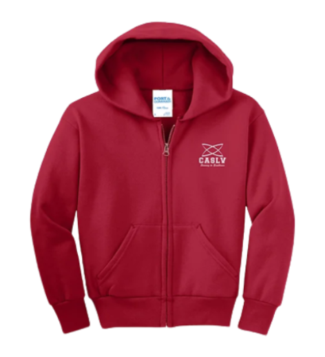 CASLV Full-Zip Hooded Sweatshirt