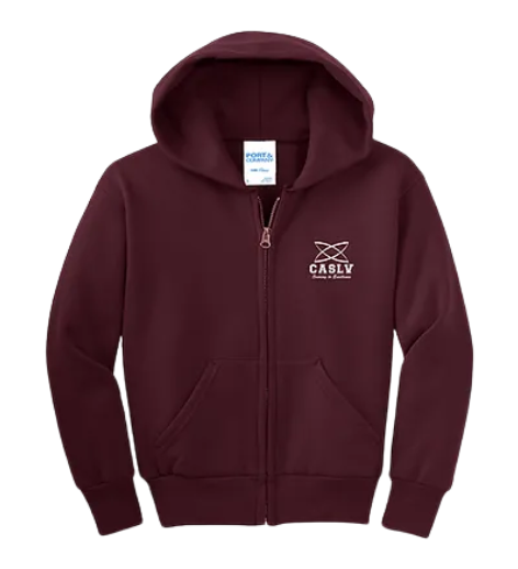 CASLV Full-Zip Hooded Sweatshirt